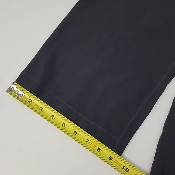 Lululemon Women's Extend Crop II Grey Pink Stitch Stretch 20" Inseam Size 4 - Picture 13 of 13